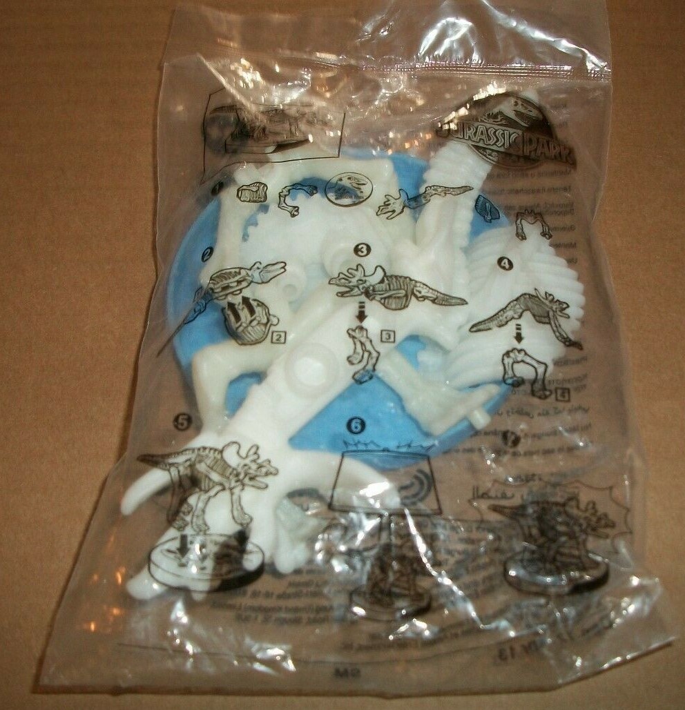 BURGER KING KIDS MEAL TOY JURASSIC PARK DINOSAUR YEAR 2013 SEALED UNOPENED