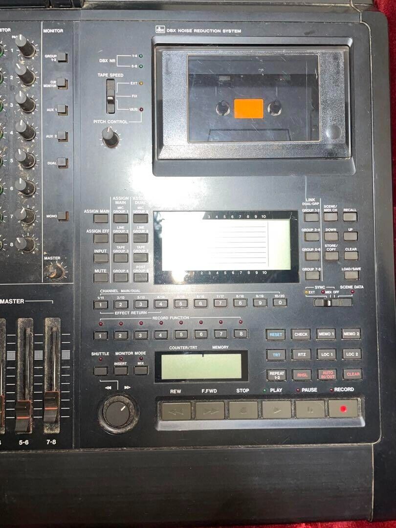 JUNK Tascam Midistudio 688 MTR Multitrack Cassette Tape JUNK Tascam Midistudio 688 MTR Multitrack Cassette Tape
