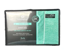 Bedgear Ver-Tex Cooling Sheet Set Jade Green SPLIT California King $330