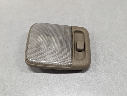 99-04 Nissan Pathfinder Dome Light Tan Beige Rear Overhead Map - Picture 2 of 11