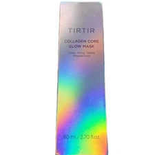 TIRTIR Collagen Core Glow Mask 2.7 FL OZ NonWash Off Lightning Toning Whipped Ne