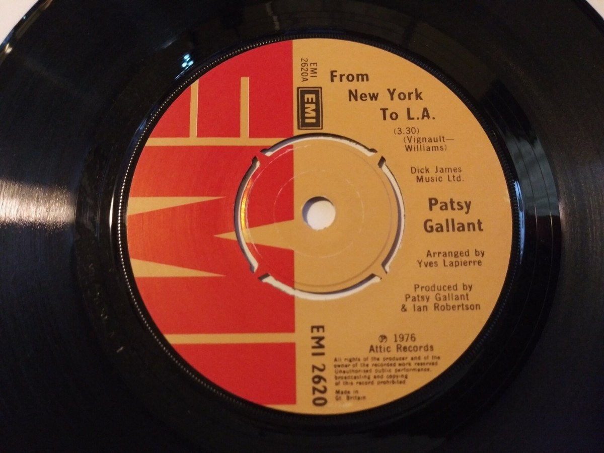 Patsy Gallant ‎– From New York To L.A. VG++ Original UK 45