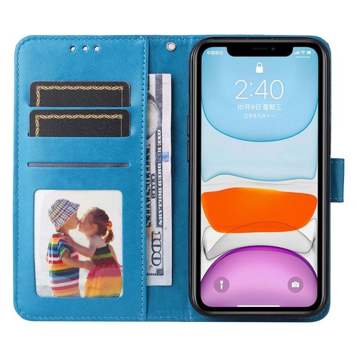 For iPhone 13 12 11 Pro Max XR 6s 7 8 Plus Wallet Card Holder Leather Case Cover - Picture 15 of 33