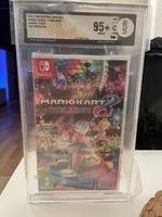 Mario Kart 8 Deluxe - Nintendo Switch - Rgs 95+ Mint - No Wata Vga Ukg