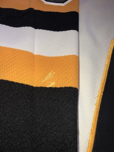 Pittsburgh Penguins 1980s Authentic CCM Home Jersey Sz 48 Mario Lemieux - Picture 11 of 13