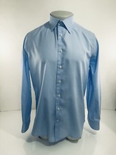 SUIT SUPPLY - TRAVELLER - Slim Fit 40 / 15 3/4 - Plaid Check Dress Shirt
