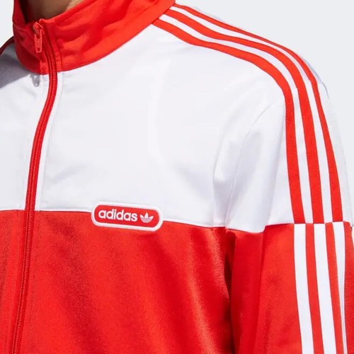 CHAQUETA TOP ADIDAS FIREBIRD - H31303 - ROJA/BLANCA - REINO UNIDO S, PEQUEÑA - Imagen 3 de 9
