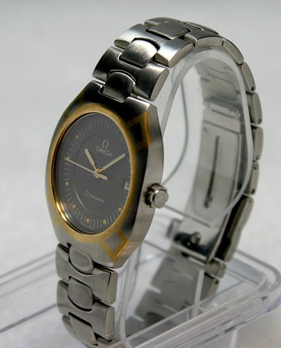 Omega Seamaster Polaris Quarz Stahl/Gold Damenuhr sehr guter Zustand - 第 6/8 張圖片