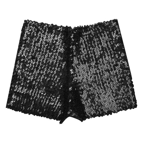 Girls Clubwear Exercise Pants Glitter Shorts Tumbling Costume Skinny Outfits - Picture 20 of 110