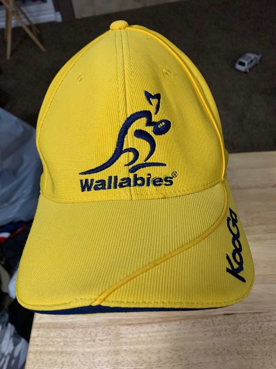 KooGa Wallabies サポーターキャップ イエロー　新品タグ付き Wallabies Kooga Rugby Gear Yellow Baseball Cap Hat | eBay