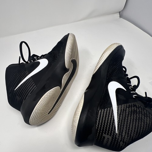 Nike Air Precision Men's Basketball Shoes 7.5 Black White 898475-001 - Picture 7 of 11