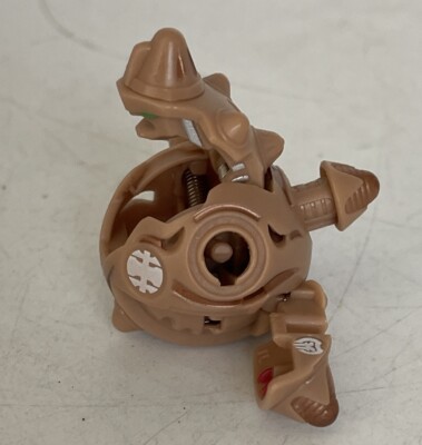 Bakugan Battle Brawlers New Vestroia Subterra Brown Baliton Figure Vintage Spike