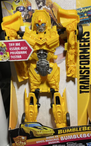 "Transformers Bumblebee Greatest Hits Modellino Musica FX Bumblebee Nuova con scatola 12"" - Foto 5 di 5
