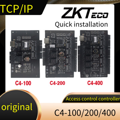 ZKTeco C4-100/200/400 TCP/IP Door Lock Security Controller Board Access Control