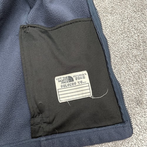 The North Face Fleece Jacket Boys XL Blue Full Zip Mock Fleece Outdoor School - Picture 8 of 15
