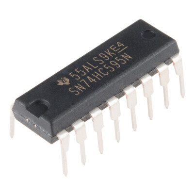 [ SparkFun COM-13699 ] Shift Register 8-Bit - SN74HC595
