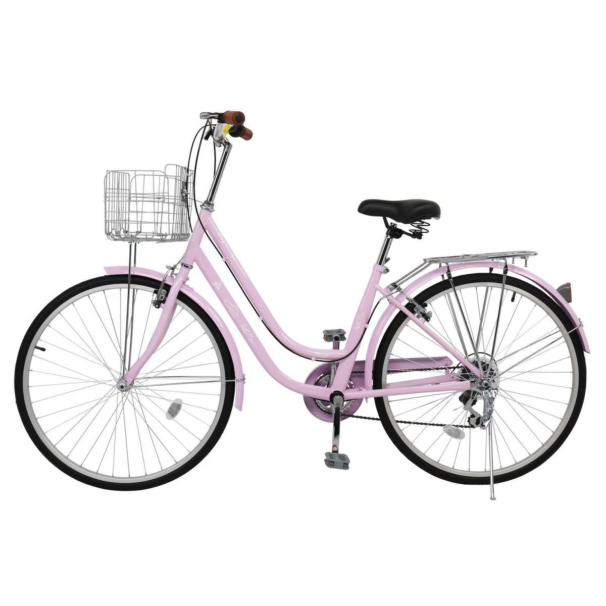 Ladies pink dutch bike new arrivals