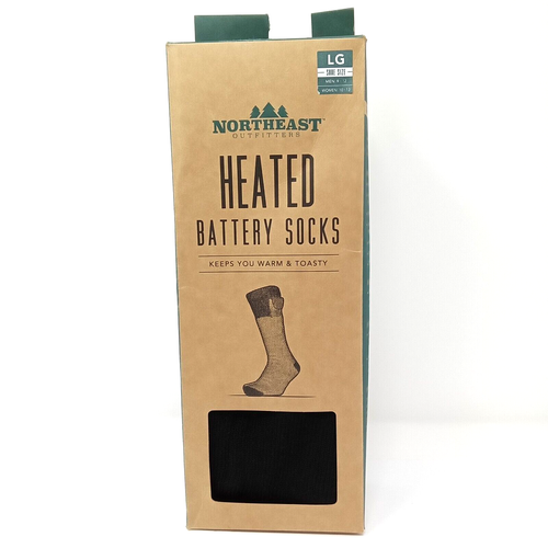 Northeast Outfitters Heated Battery Socks Size Large Men 912 Women 10