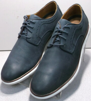 204919 MS50 HOLDEN LACE UP MENS SHOES SIZE 9.5 M NAVY LEATHER
