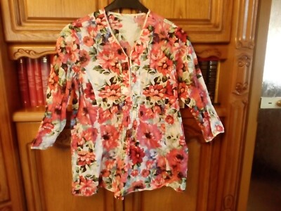  Top, tunic, blouse ''Fabiani'', size 38 (40, 42), cotton