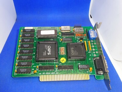 CHIPS & TECHNOLOGIES KT-EGA  8 BIT 256kB OF DRAM  9 PIN D-SUB # GK5238