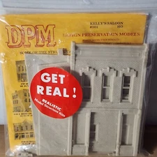 KELLY'S SALOON STORE Design Preservation Models DPM 101 HO Model Building Kit
