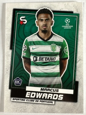 Topps UEFA Super Stars 22/23 Base Sporting Clube Marcus Edwards RC