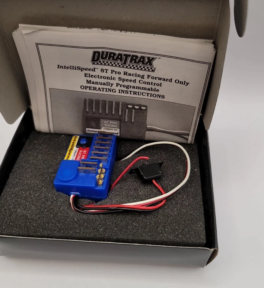 Duratrax Intellispeed ESC Speed Controller Brushed Motor Vintage Rc 8t  DTXM1080 - Image 3 of 3