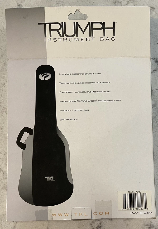 TKL PRODUCTS 5175 Economy 3/4 Sized Classical Guitar Bag - Image 2 of 2