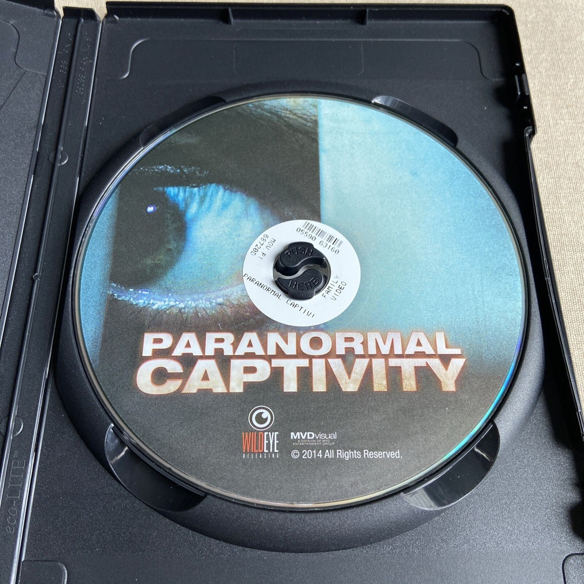 Paranormal Captivity (DVD 2012) Wild Eye Horror John Orrichio