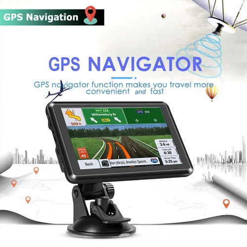 5" 8GB GPS Navigator Car Auto Truck Navigation BTH System Sat Nav Lifetime Map - Bild 2 von 14