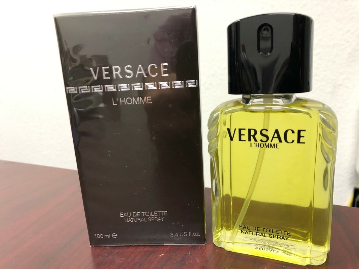 VERSACE L'HOMME by VERSACE 3.4 FL oz / 100 ML EDT Spray Batch