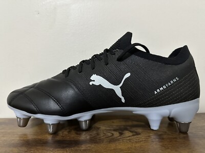 Puma Avant Pro Men’s Rugby Boots/Cleats Black Leather New 106714-02 Men’s Sz 8.5 s-l400.jpg main image 2