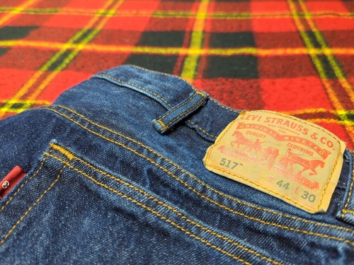 LEVIS 517 Slim Bootcut Mens Size 44x29 Medium Wash - Picture 2 of 5