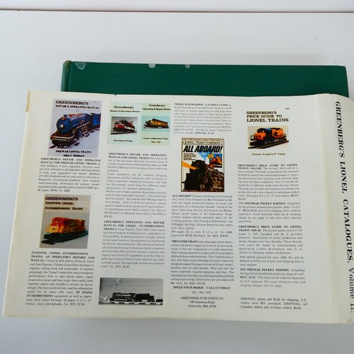 Greenbergs Lionel Catalogues Volume II 1933-1942 1st ed HC DJ Bruce C Greenberg - Picture 18 of 19