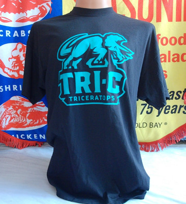 CUYAHOGA COMMUNITY College TRICERATOPS t Shirt Men's 2XL Ohio TRI-C ENGINEERING