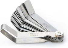 Feeler Gauge Set Steel Valve Lash Adjustment Tool Imperial/Metric