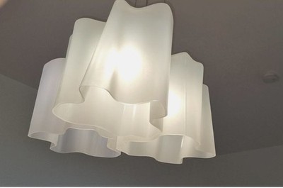 Artemide Logico  Mini 3x 33cm Decken/Pendelleuchte Lampe Wohnzimmer, Top Zustand