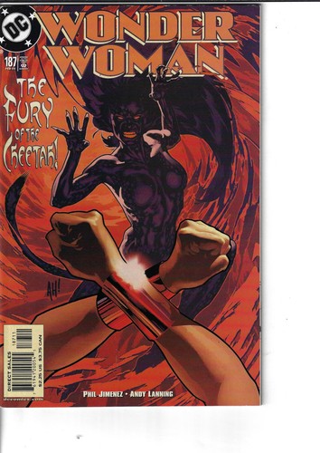 Wonder Woman 187 (2nd Series) Cheetah VF 2003 Glossy