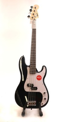 Fender Squier Sonic Precision Bass, Laurel Fingerboard, White Pickguard, Black B