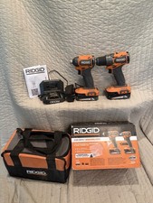 RIDGID 18V SubCompact Brushless 2-Tool Combo Kit w/ Drill/Driver & Impact Driver