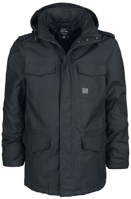 Vintage Industries Winterjacke Herren Darren Parka schwarz