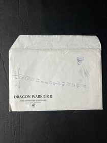 World of Dragon Warrior II (2) Map Poster Insert Video Game Nintendo NES Vintage