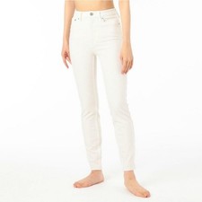 Chacott Ballet Skinny Denim Off-White Women's Leggings Regular Fit Shrinkage