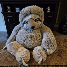 Hug Fun Plush Sloth 36" Big Giant Stuffed Floppy Huge Hugfun Large Jumbo Animal