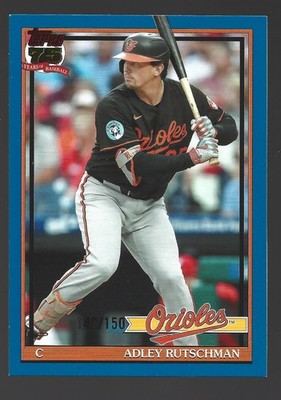 2026 Topps Series 2 ADLEY RUTSCHMAN BLUE BORDER #/150 ORIOLES