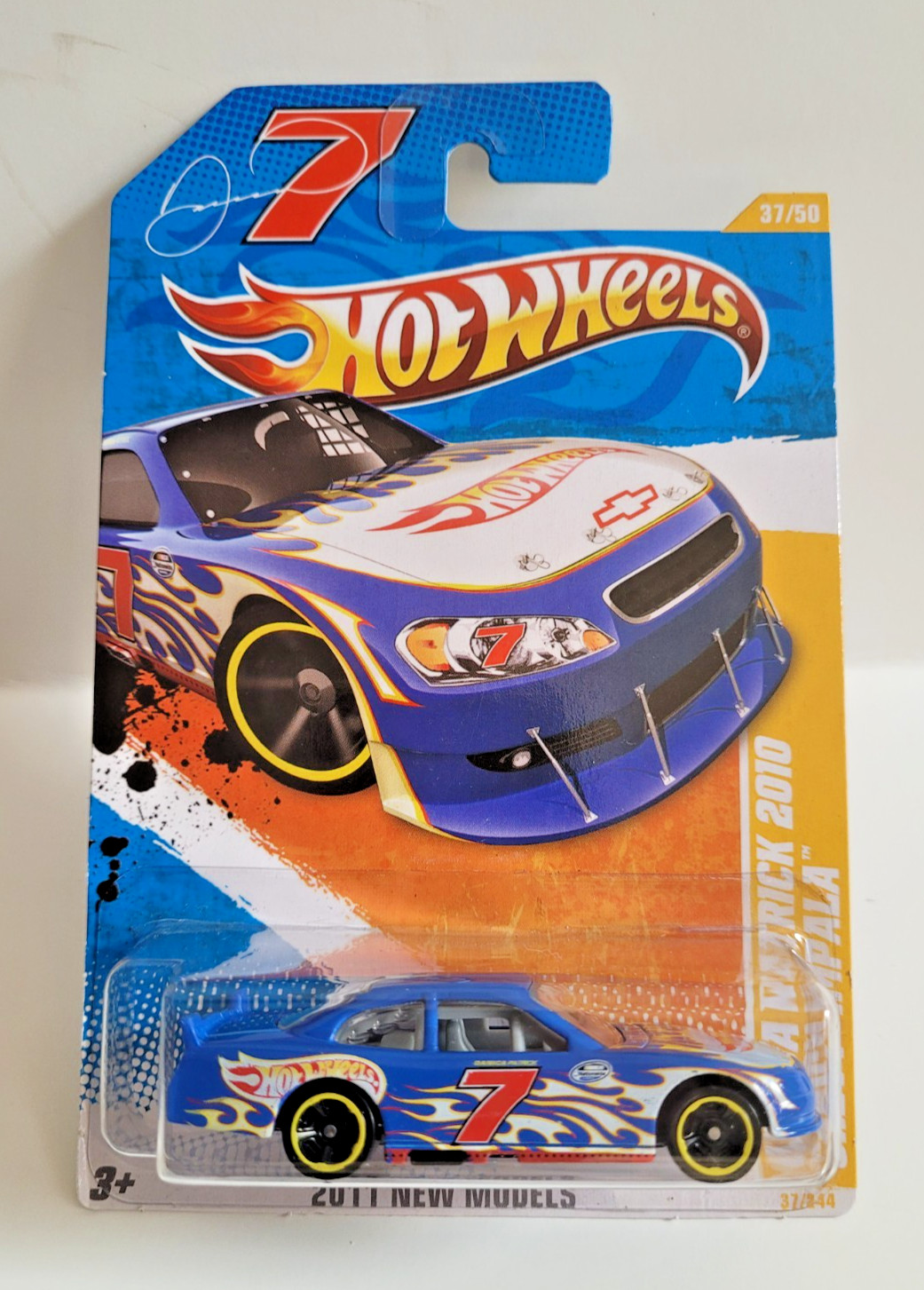 Hot Wheels 2011 New Models Danica Patrick 2010 Chevy Impala Blue