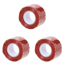 3 Pieces Rubberized Waterproof Tape Seal Stop Leak Pipe Plumber Leaks