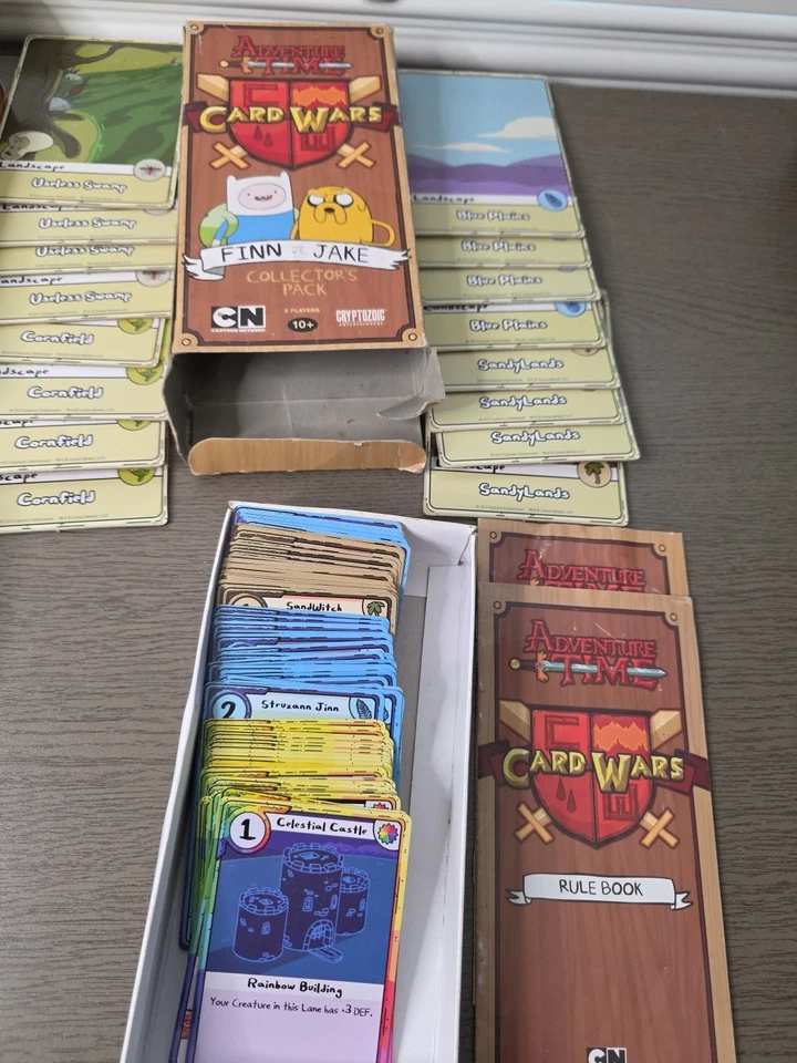 Adventure Time Card Wars: Finn Jake BMO Princess Bubblegum Cartoon Network Lot - Image 3 of 4