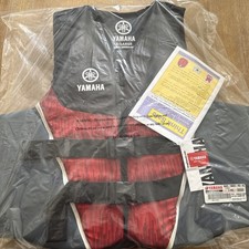 NEW YAMAHA LIFE JACKET RED NEO/NYLON COMBO MAR-19NNC-RD-XL